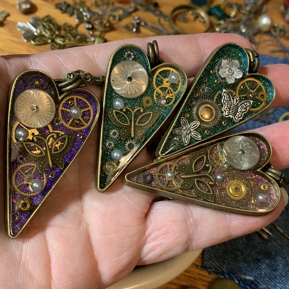 Butterfly series Unique Upcycle Recycle Jewelry one of a kind posting soon - Picture 3 of 15